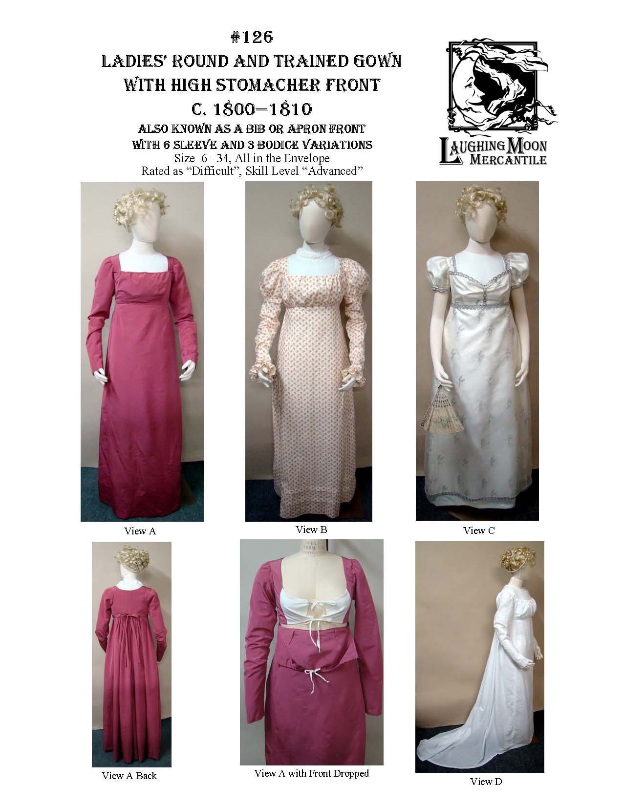 Regency Gown Pattern Queen Louise of Prussia PDF Download - Etsy | Gown  pattern, Regency gown, Gowns