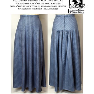 151 Petticoat for Walking Skirt in Three Lengths Laughing 151 Petticoat for Walking Skirt in Three Lengths Laughing