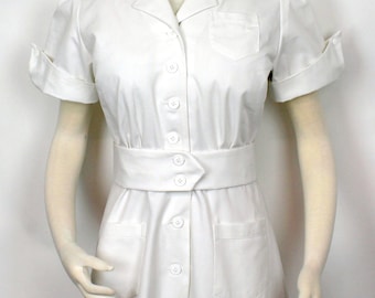 1940s WWII Bruck's Nurses Outfitting Company Inc Navy Blue