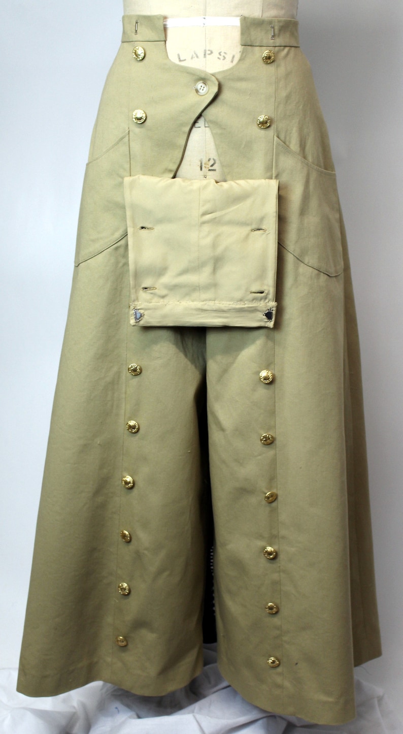 Victorian Split Skirt for Bicycle or Horseback Riding With Etsy