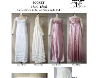 132 Regency Bodiced Slip, Pocket, and Bumroll Download