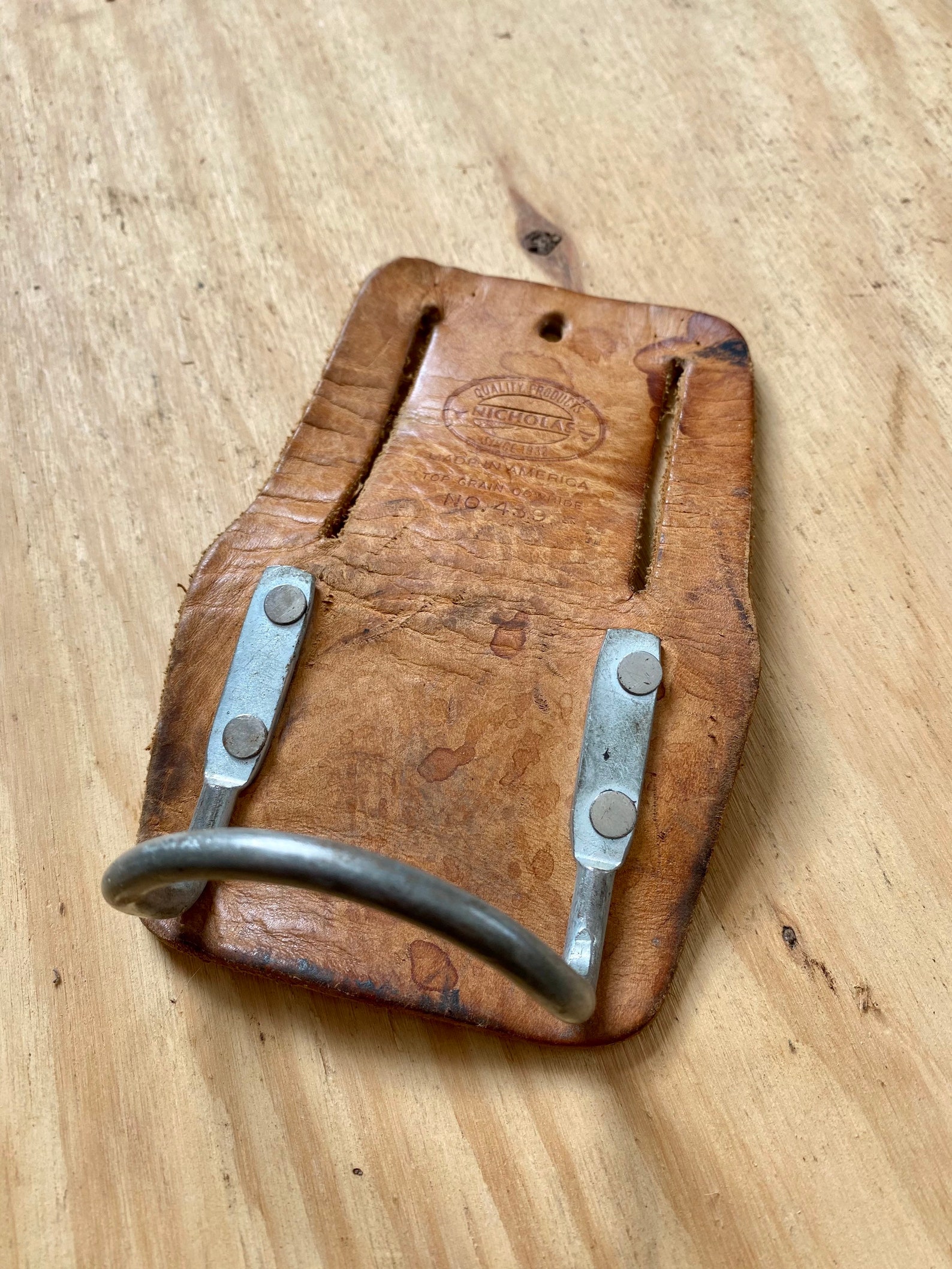 Used Nicholas Leather Hammer Holder Etsy