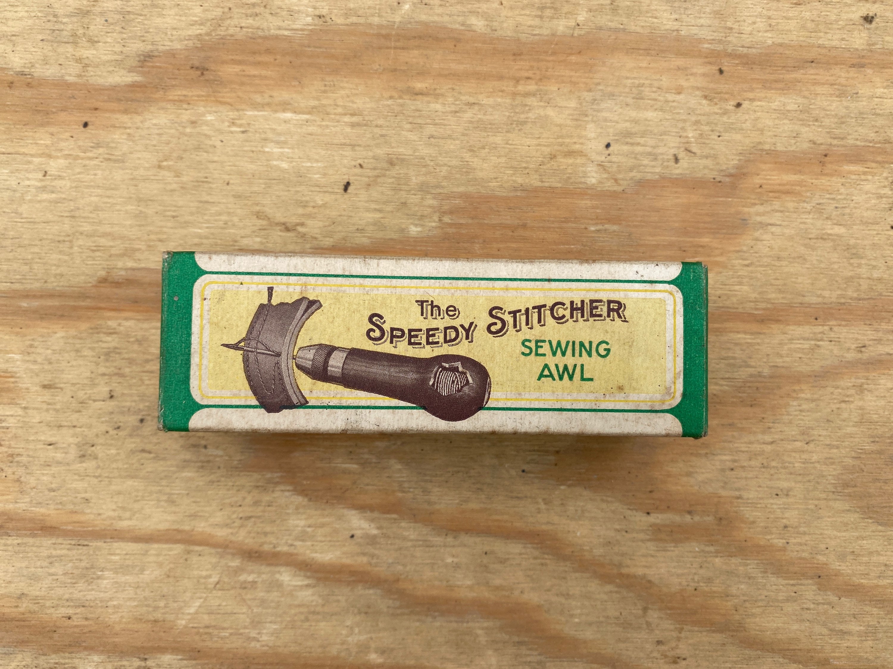 Vintage Sewing Awl The Speedy Sticher Stewart Mfg. Co. Etsy