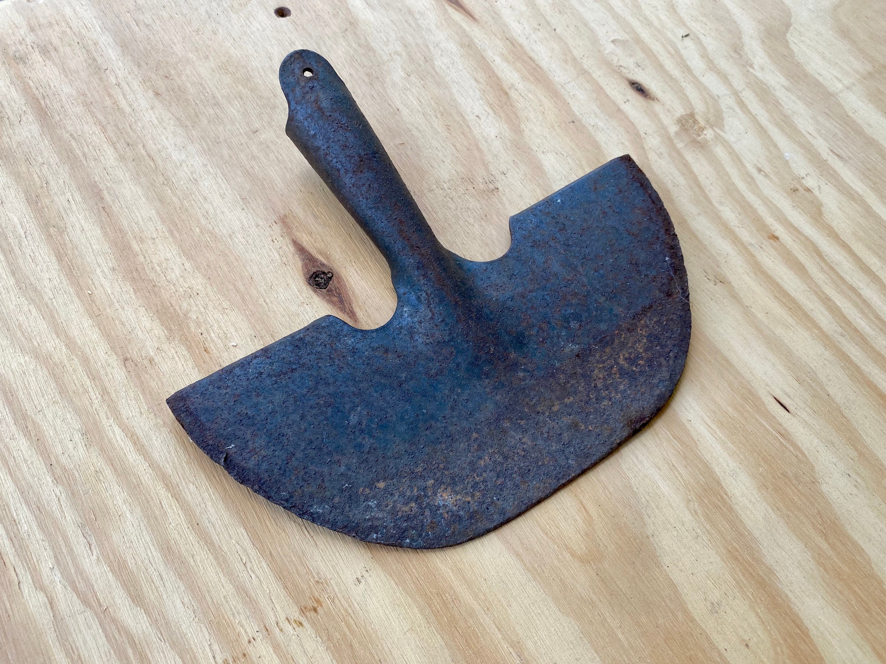 Old Half Moon Edger with No Handle Etsy
