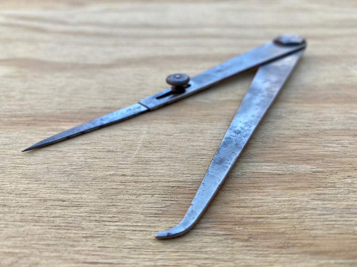 L.S. Starrett No. 41 6 Inch Firm Joint Hermaphrodite Caliper Etsy UK