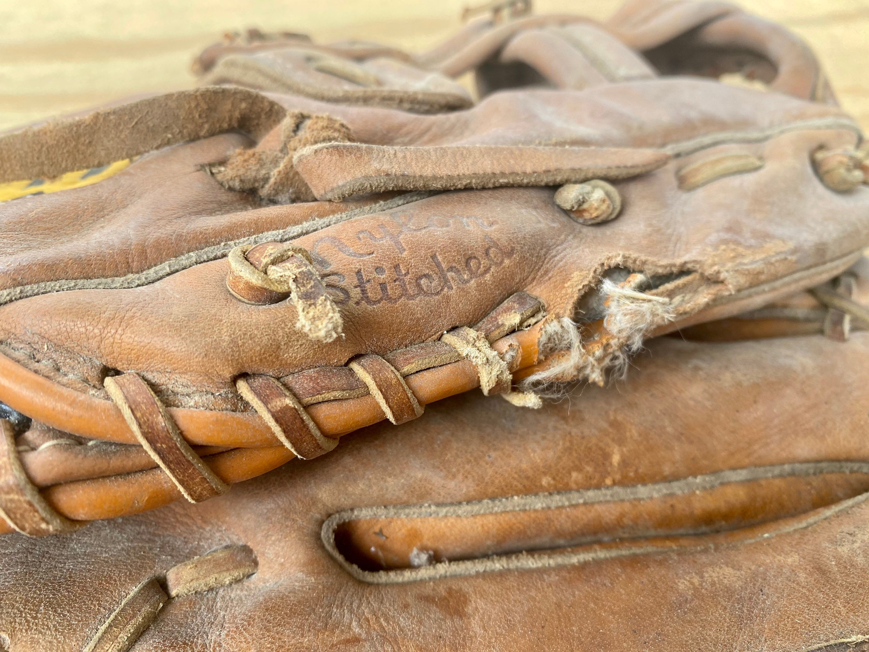 Used Wilson Baseball Glove Vintage Etsy