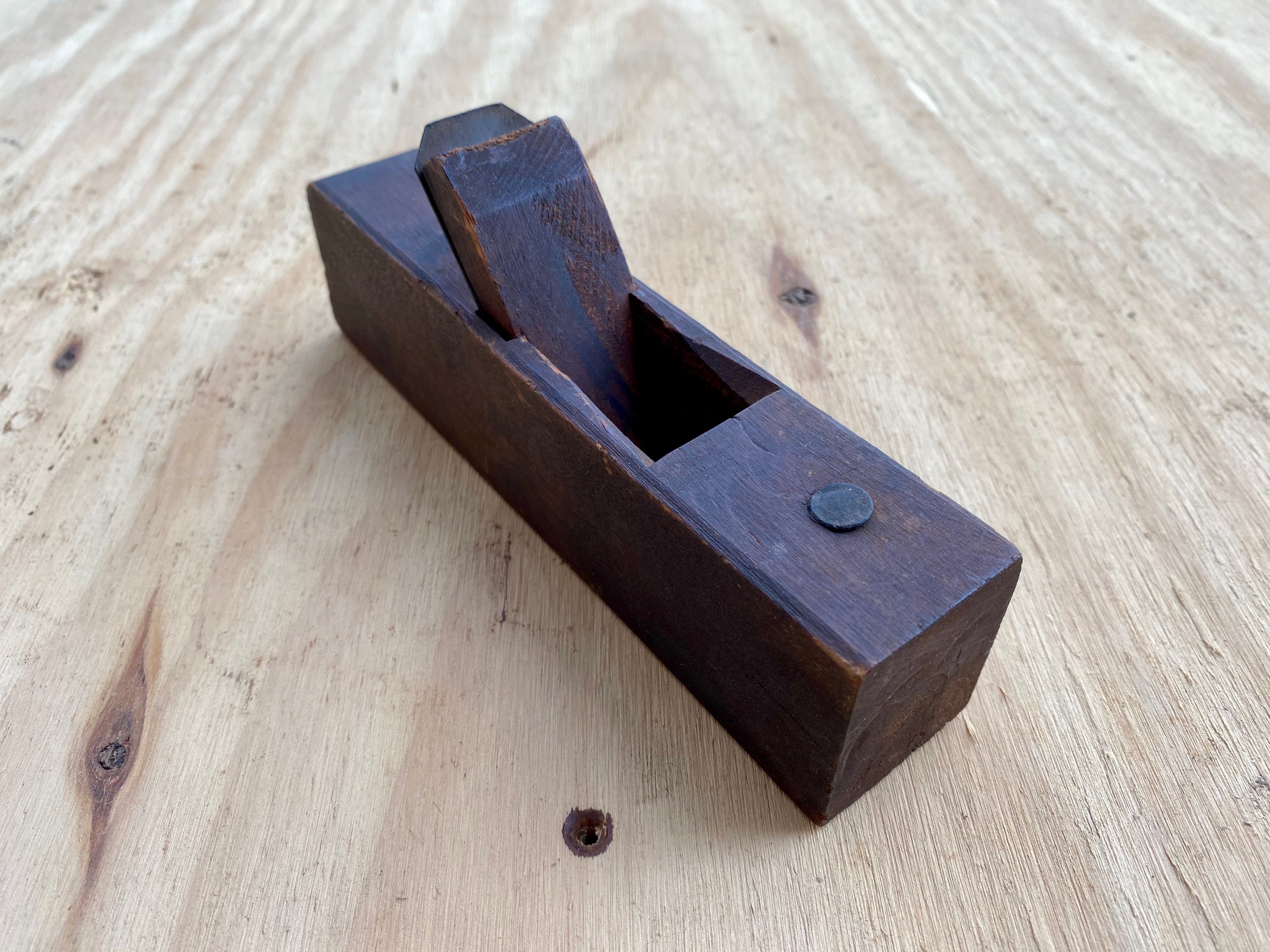Vintage Wood Block Plane for sale Only 4 left at 70