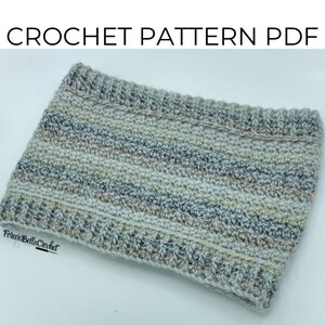 The Haven Cowl Crochet PDF PATTERN