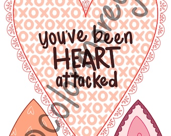 Door Heart Attack Printable