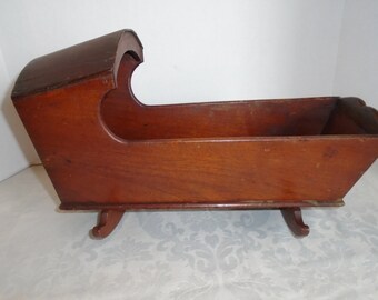 antique doll cradle