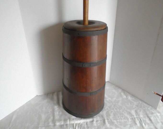 Butter Churn, Antique Butter Churn, Wood Butter Churn, Vintage Butter