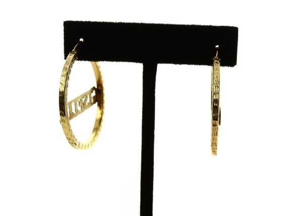 Giselle Hoops 14K Solid Gold Earrings - 14K Solid… - image 6