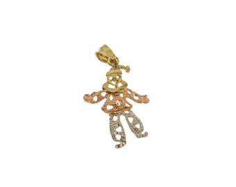 Details about 14K Yellow Gold 2-D Clown Holding Umbrella Charm Pendant MSRP $405 Details about 14K Yellow Gold 2-D Clown Holding Umbrella Charm Pendant MSRP $405