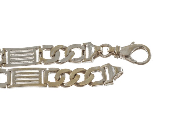 Antique 14k Solid Gold Women's Link Chain Bracele… - image 5