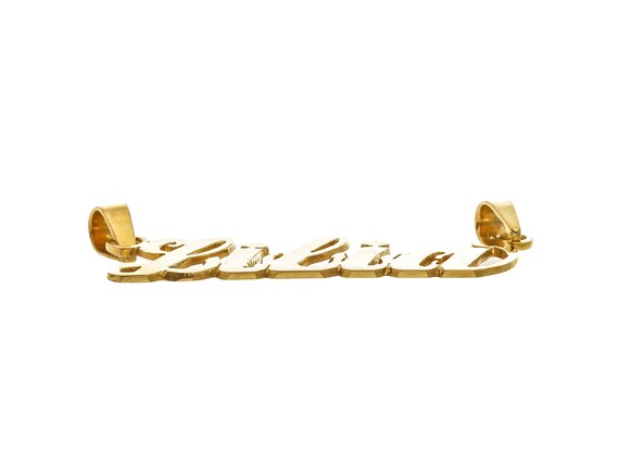 Gorgeous 14k Solid Gold 'Lilia' Personalized Pend… - image 3