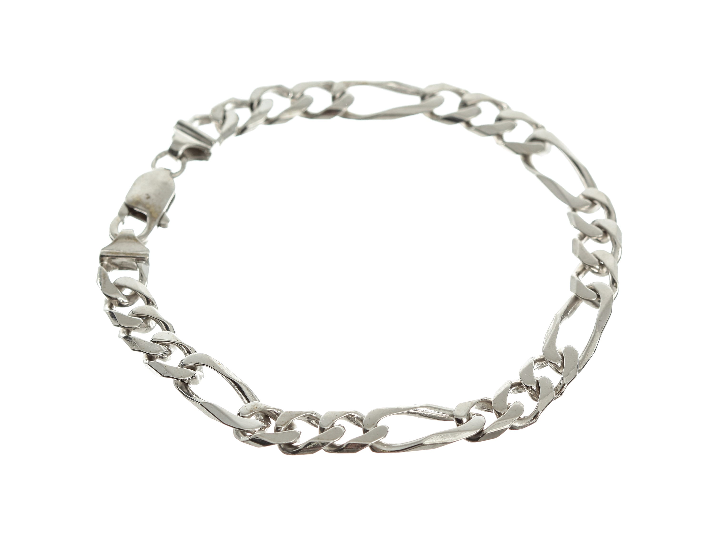 Unisex Fashion Accessory Figaro Chain Bracelet 8
