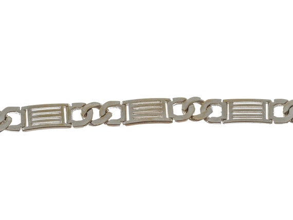 Antique 14k Solid Gold Women's Link Chain Bracele… - image 3