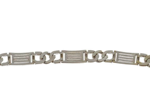 Antique 14k Solid Gold Women's Link Chain Bracele… - image 4