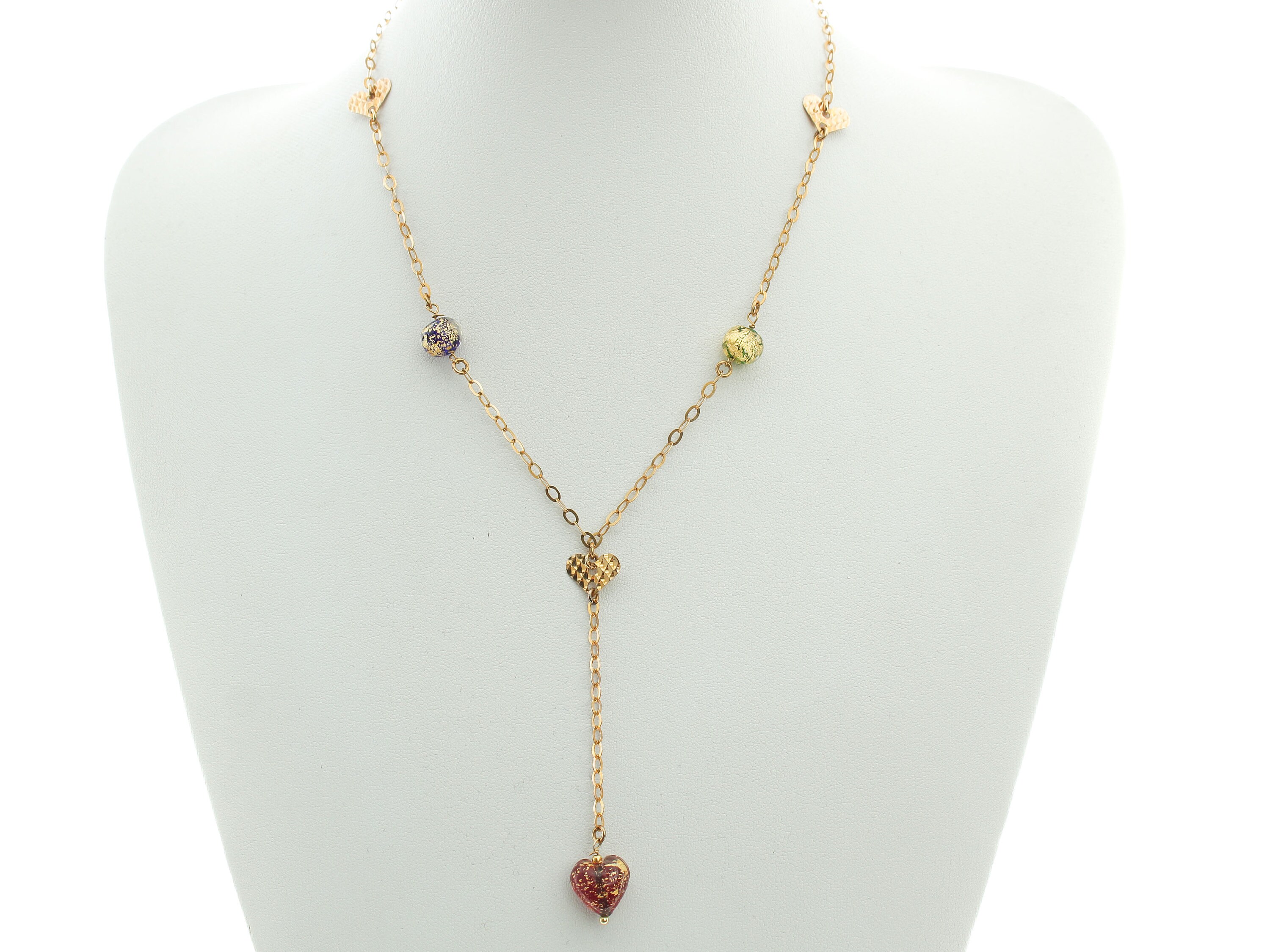 Lilas EO PC chain lariat necklace 75cm