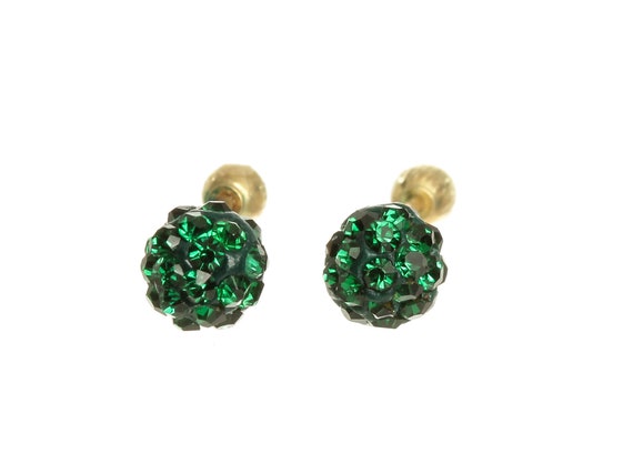Simple Multiple Green Polished Cubic Zirconias Ba… - image 1