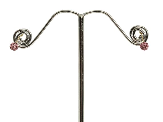 Simple Multiple Pink Polished Cubic Zirconias Bal… - image 4