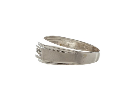 Attractive 14k Solid Gold Round-Cut Genuine Diamo… - image 2