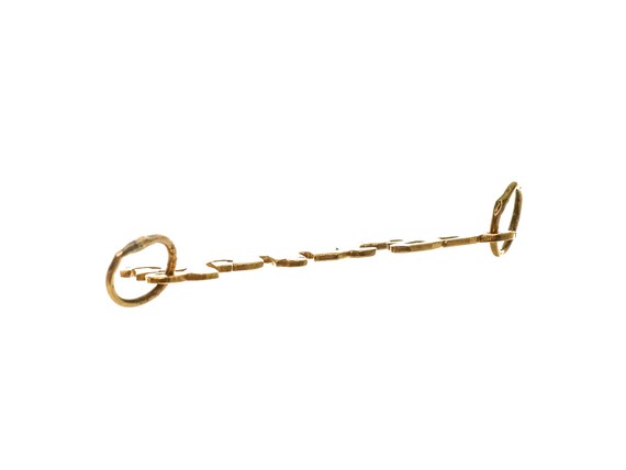 14k Solid Yellow Gold Personalized 'Erick' Name P… - image 3