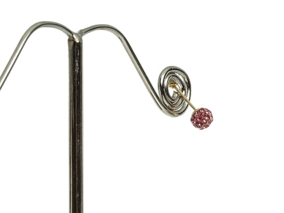 Simple Multiple Pink Polished Cubic Zirconias Bal… - image 5