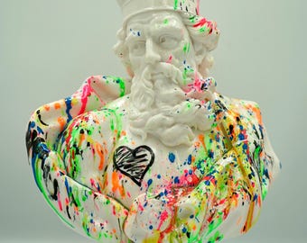 Poseidón - Escultura griega - Dios del mar - Escultura hecha a mano - 37 cm NUEVO