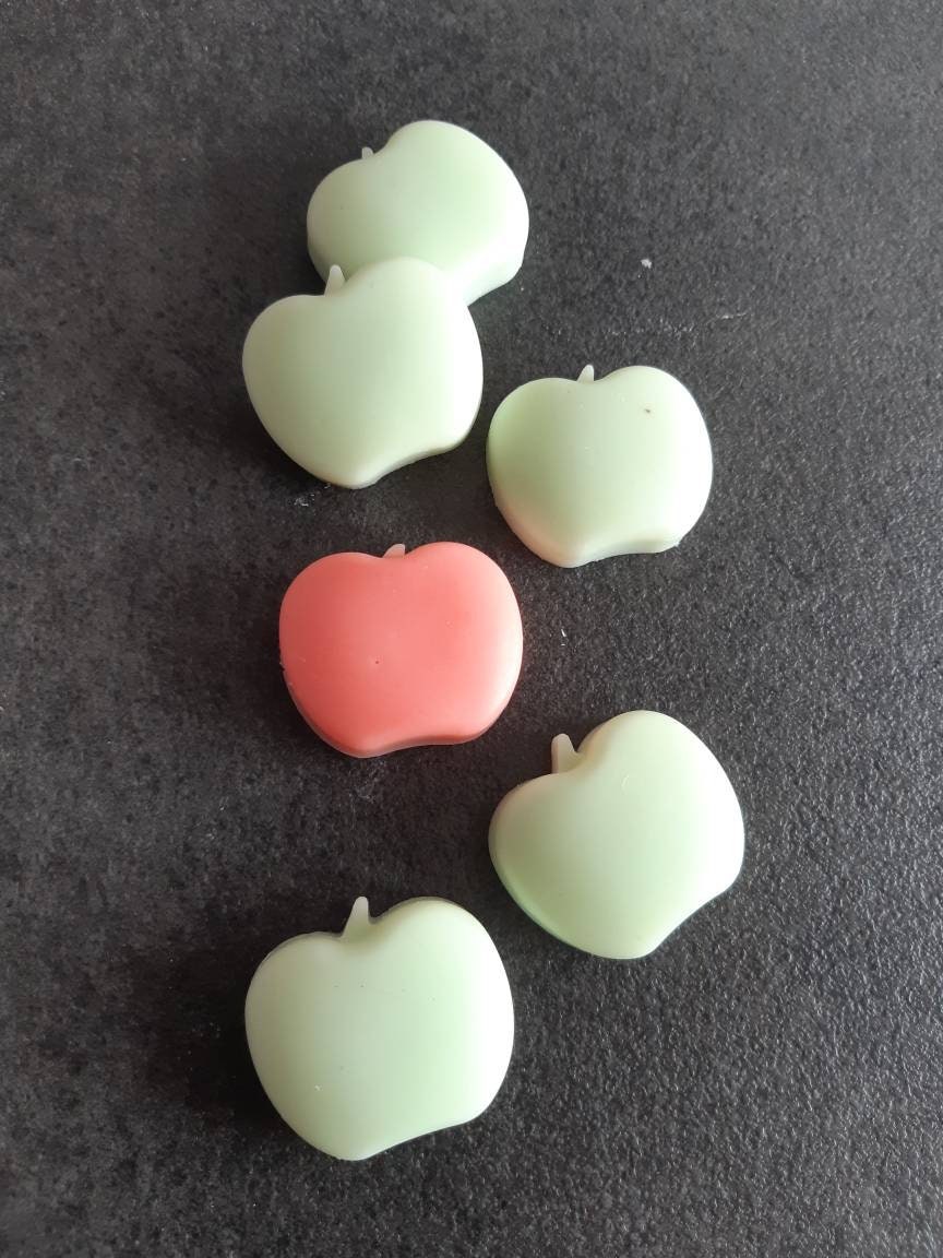 Lot de 6 Fondants Parfumés Naturelle Cire Soja.