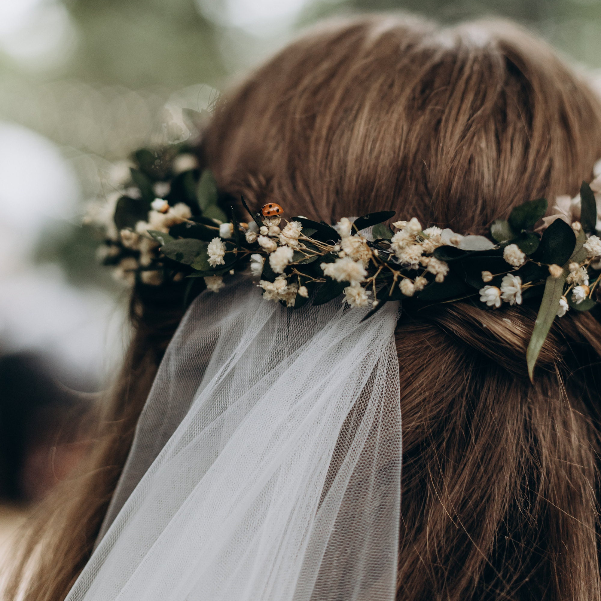 bridesmaid headpiece flower