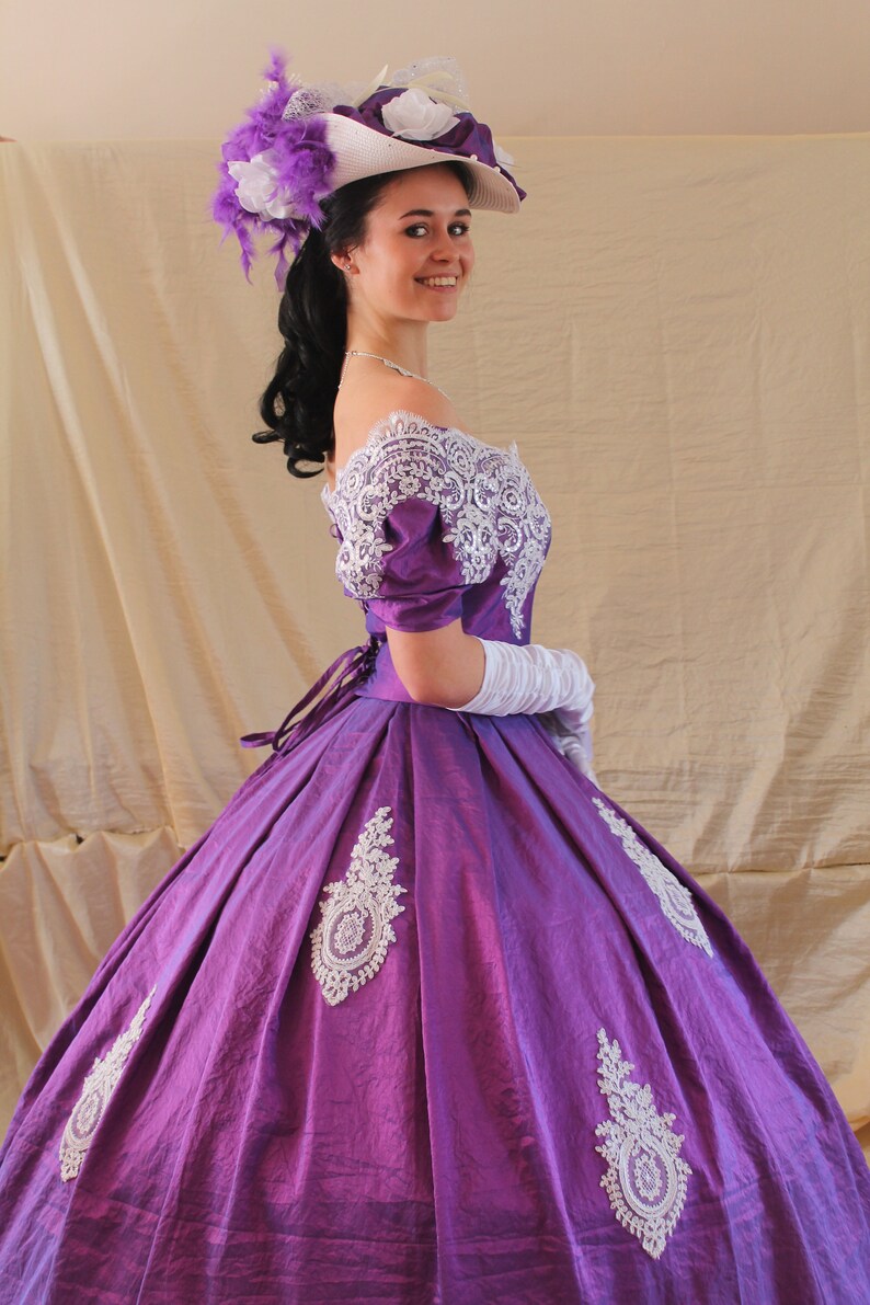 Victorian Dress, 19.century Etsy