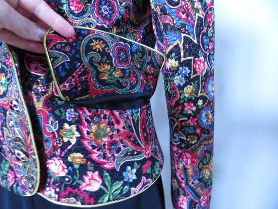 Double Breasted Floral Jacket or Top - image 4