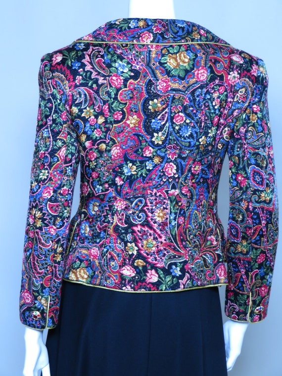 Double Breasted Floral Jacket or Top - image 5