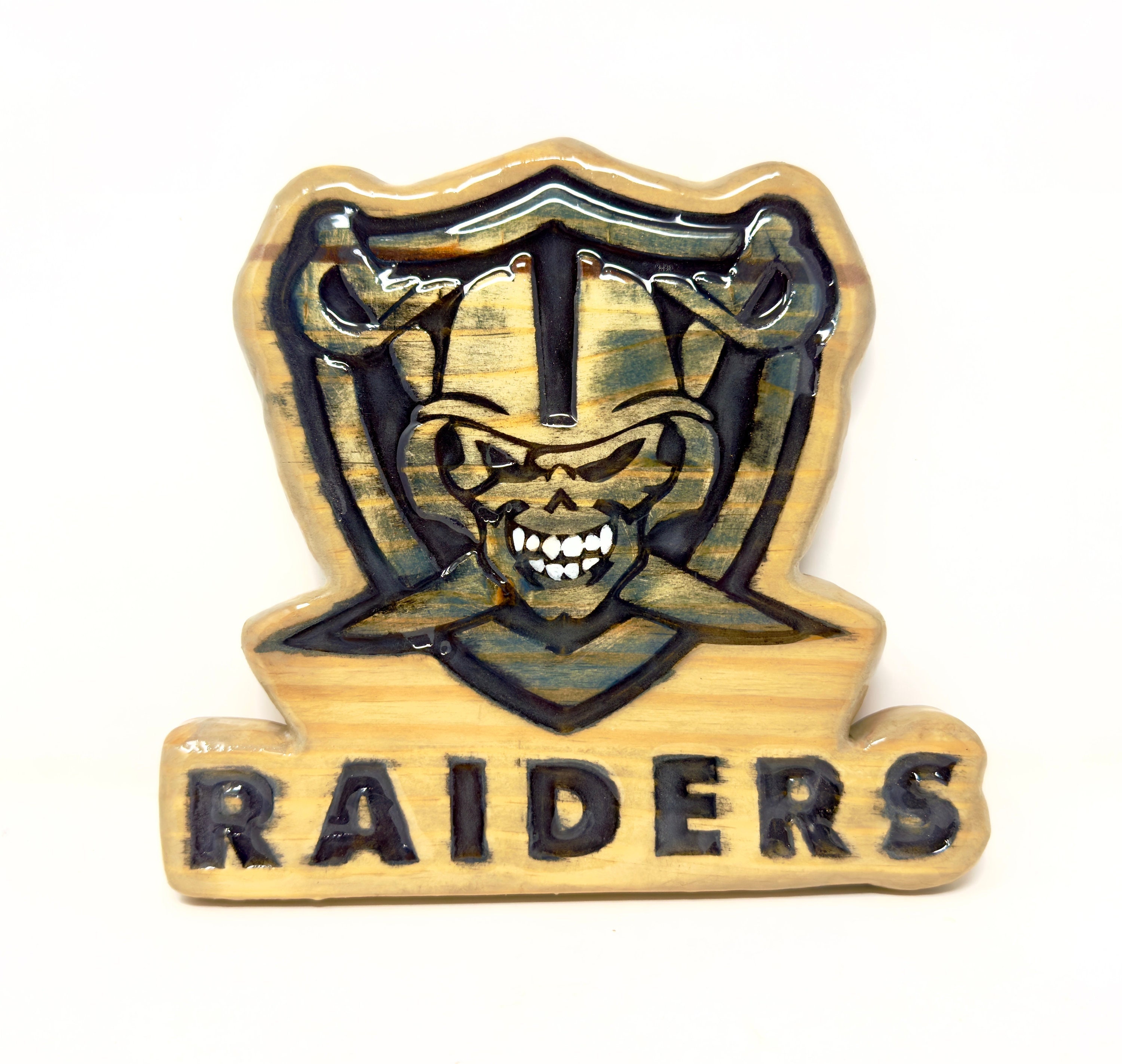 Raiders wood sign - Etsy 日本
