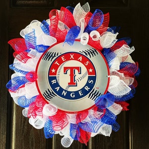 Texas Rangers Wreath