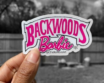 barbie vinyl stickers