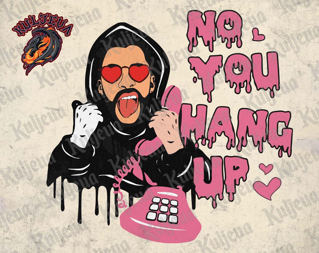 No You Hang Up First Svg No You Hang Up SVG Bunny Halloween Etsy