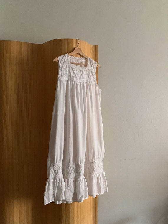 EXP - Black and White Cotton Midi Dress