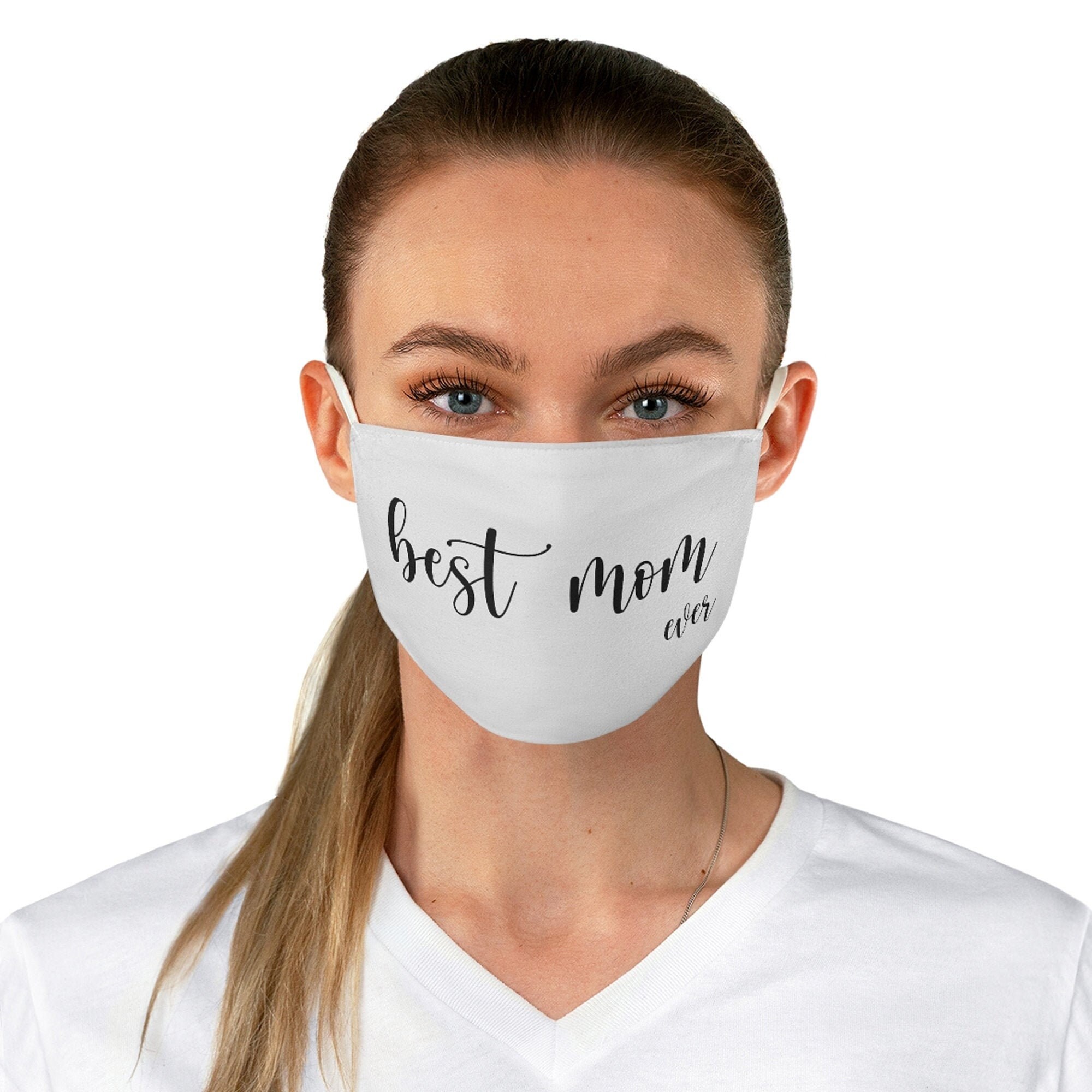 Mom Face Mask Washable Best Mom Ever Reusable Mask Etsy