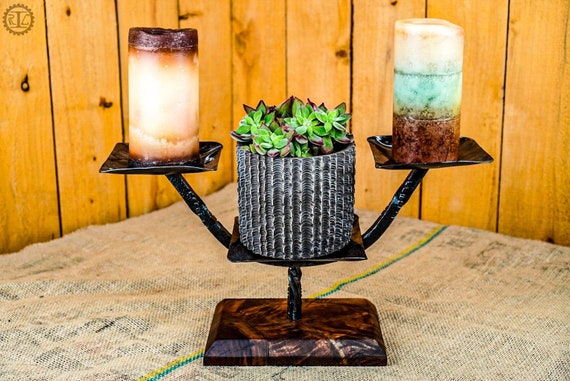 Candle Holder 3 Tier U Etsy Canada