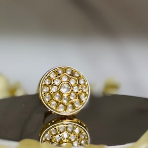 High Quality/Polki Kundan Ring/Indian Ring/Designer Ring/Kundan Ring/Adjustable Ring/Indian Jewelry/Pakistani Jewelry/Indian Wedding