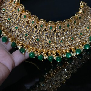 Moissanite Polki 
Long Indian Necklace,
Jadau Kundan,
Kundan Necklace Set,
Polki Jewellery,
Kundan Jewellery,
Customise Jewellery,
Handmade Jewellery,
Uncut Polki Kundan
Polki Necklace Set,
Wedding Jewelry,
Guttapusalu Necklace,
Bridal Necklace,