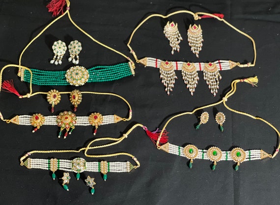 Punjabi outlet kundan jewellery
