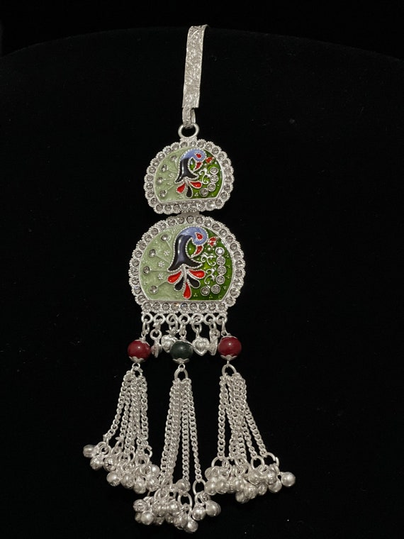 Indian Waist Chain/ Silver Chabi Challa 