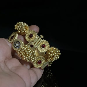 2.4 / Paar / indische Bengals / zu öffnende Armreifen / indischer Schmuck / pakistanische Armreifen / Punjabi Schmuck / Pakistanischer Schmuck / Punjabi Armreifen