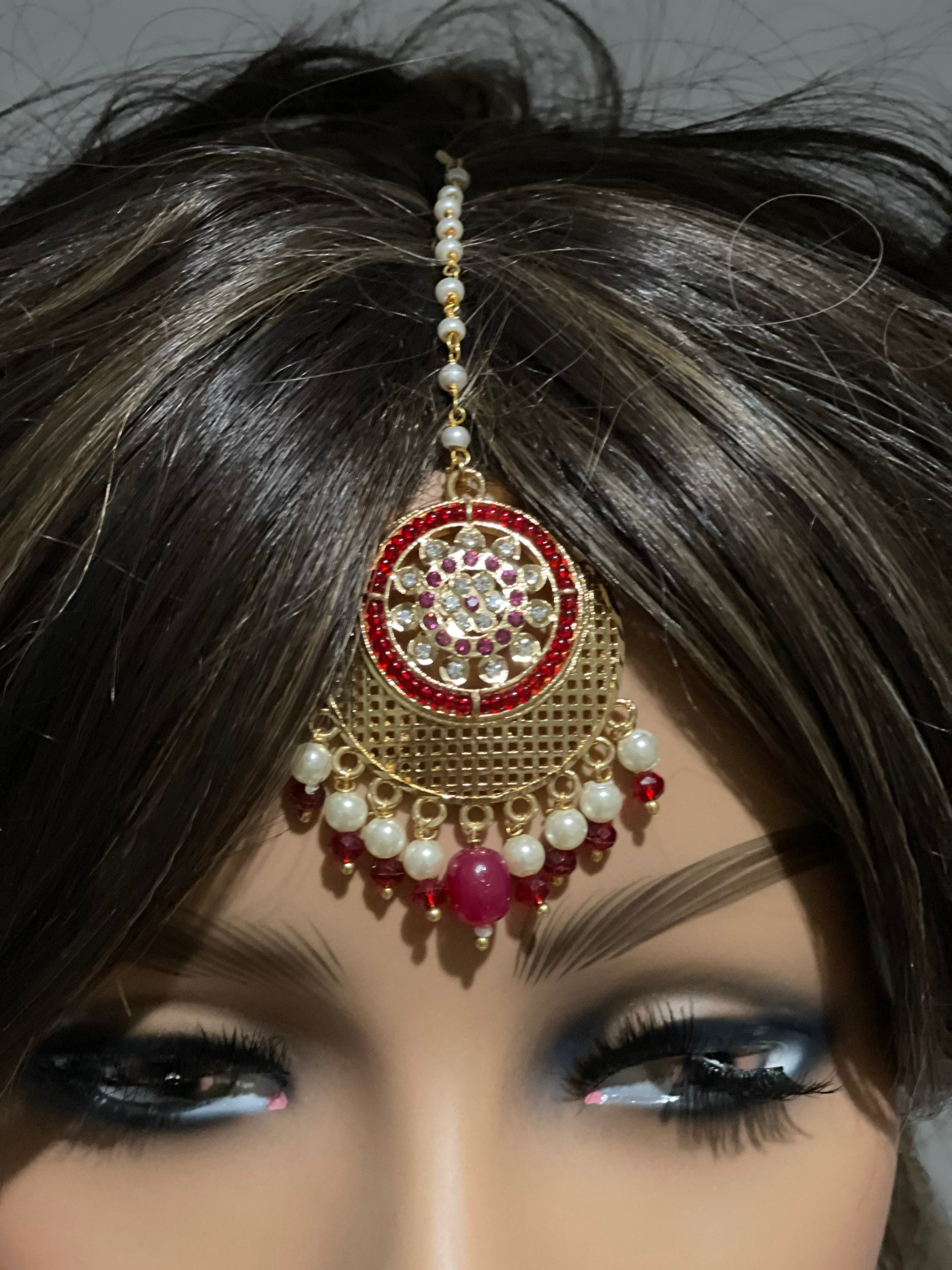 Jadau sale tikka designs
