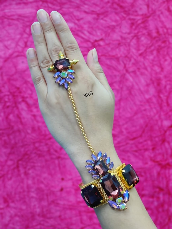 14k Gold Diamond Handcuff Bracelet “Partner in Crime” – StonedLove by Suzy