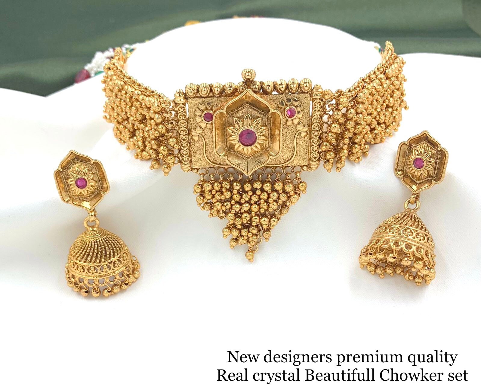 Antique Gold Choker - Etsy