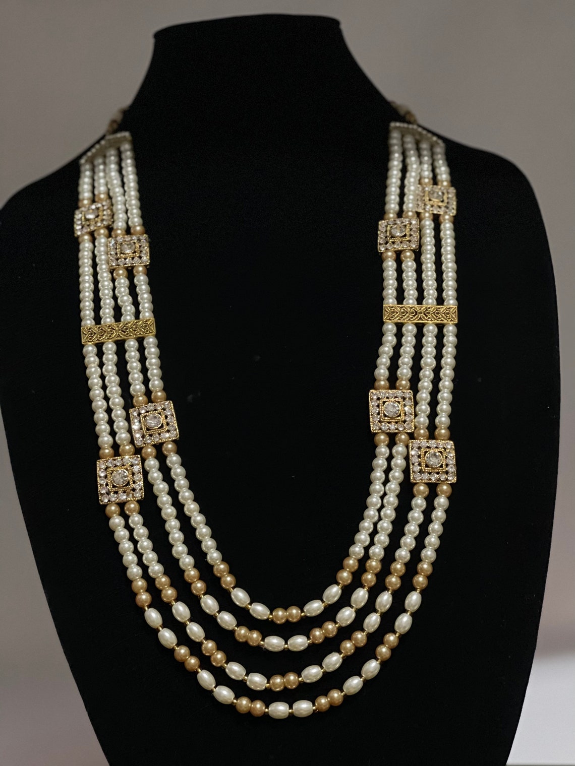 Groom Necklace/ Antique Necklace/ Kundan Necklace/ Groom - Etsy India